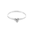 Image 3 of White gold ring with diamonds; 0.075 ct.