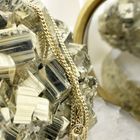 Image 2 of 8-karat gourmet link chain | 46 cm