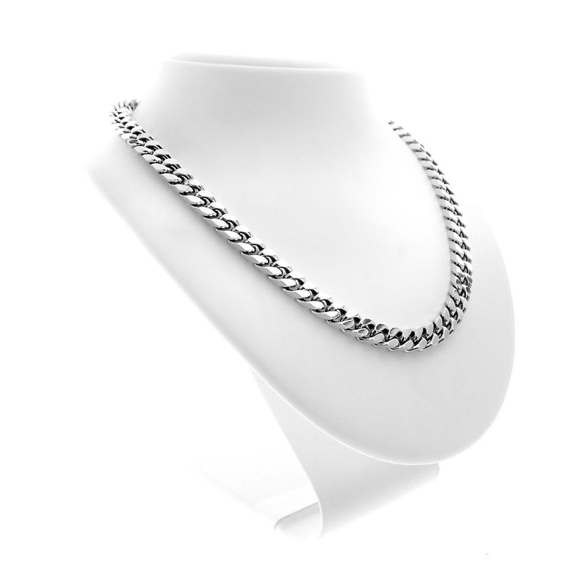 Image 4 of Silver robust gourmet link chain
