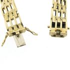 Image 4 of Gold fantasy/tank link bracelet | 17.5 cm
