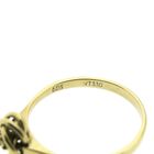 Image 6 of Golden fantasy ring with diamond | 0.01 ct.