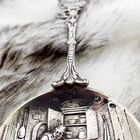 Image 4 of Silver birth spoon; Old Dutch from 1922