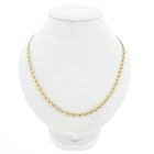 Image 1 of Gold navy link chain | 66 cm
