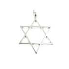 Image 1 of Silver Star of David Pendant | Large