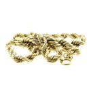 Image 8 of Gold twisted link chain