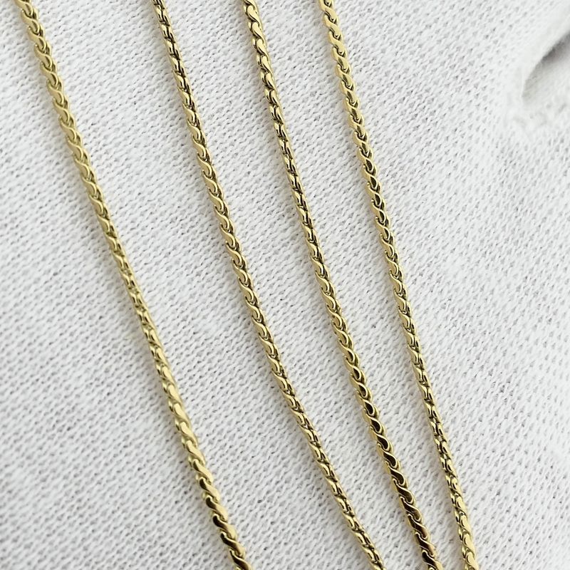 Image 7 of Gold S-link chain