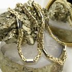 Image 2 of Two-tone gold king chain | 52.5 cm