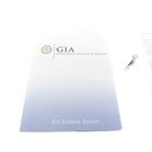 Image 13 of 18-karat white gold solitaire ring with 0.37 ct diamond