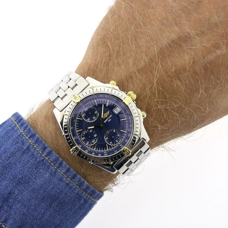 Image 10 of Breitling Chronomat B13050.1; Chronograph men's watch