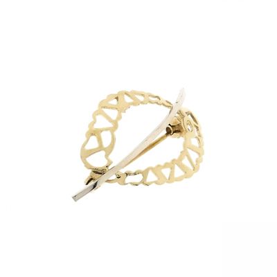 Image 2 of Vintage two-tone gold brooch