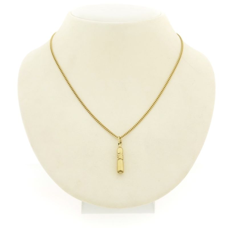 Image 10 of Gold pendant of a cone