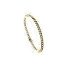 Image 1 of Gold gourmet link bracelet | 19 cm