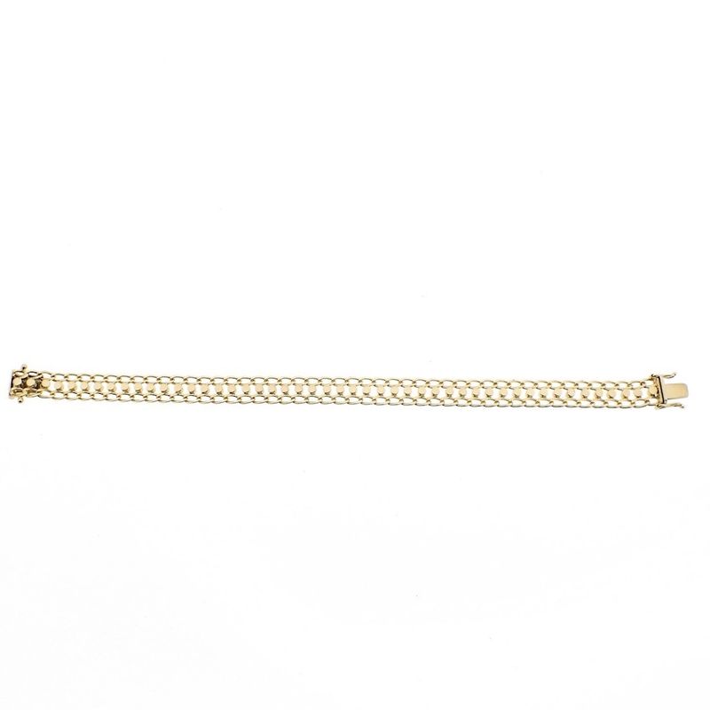 Image 6 of Vintage gold fantasy link bracelet