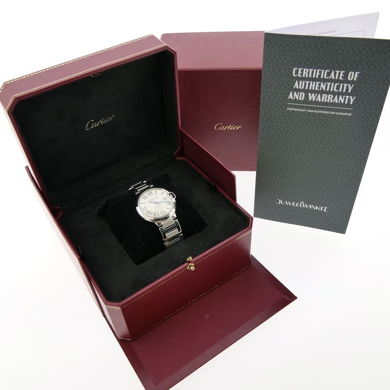 Image 4 of Cartier Ballon Bleu 36mm 3284; Automatic watch