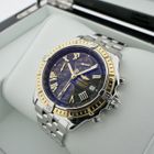 Image 21 of Breitling Crosswind Chronograph D13355; 18k gold/steel men's watch