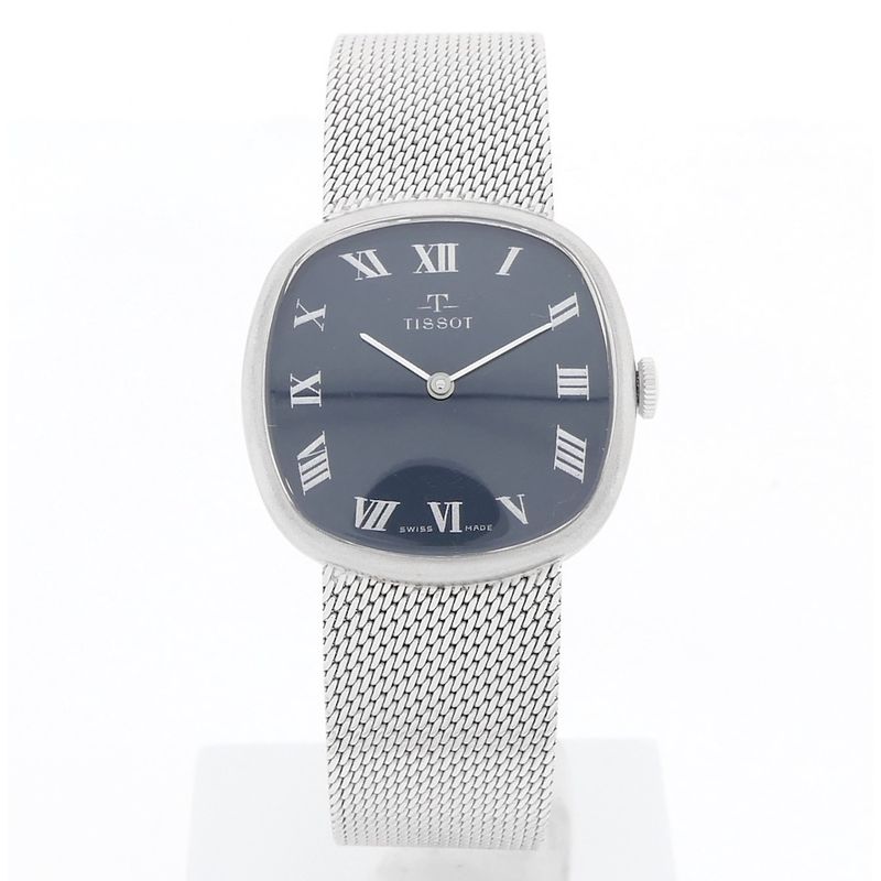 Image 12 of Tissot Vintage; 14k white gold watch