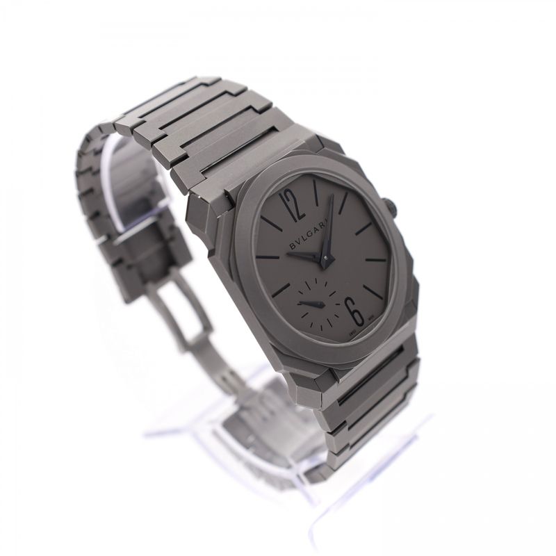 Afbeelding 5 van Bvlgari Octo Finissimo 40mm 102713; (Ultra Plat) Automatisch Heren Horloge