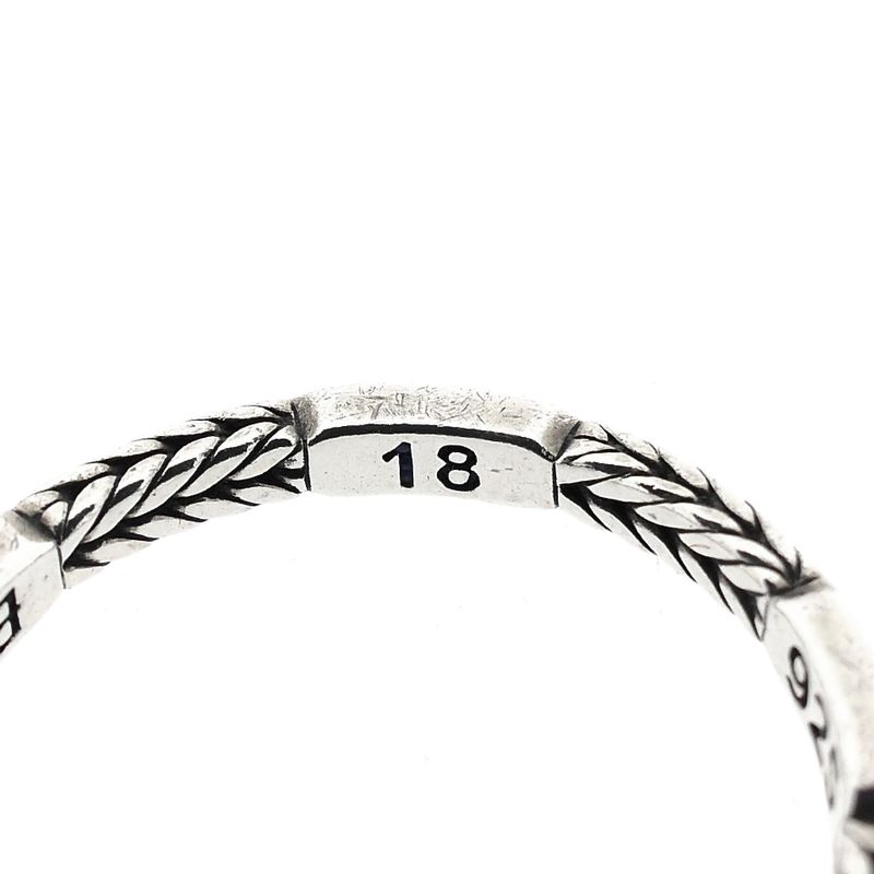 Afbeelding 6 van Zilveren Buddha to Buddha Barbara Stacking Ring Mix