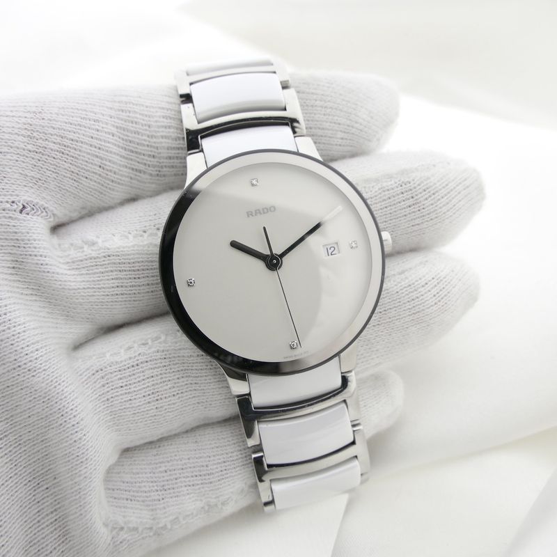 Image 16 of Rado Centrix; Unisex watch with diamonds