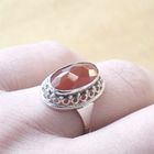 Image 7 of Silver ring with carnelian | Antique