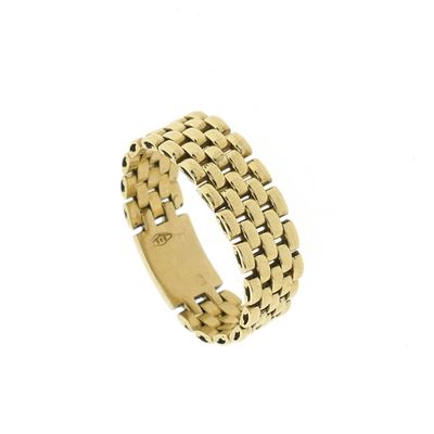 Image 1 of Gold link ring