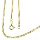 Image 1 of Gold gourmet link chain | 50.5 cm