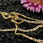 Afbeelding 2 van Gouden valkenoog schakelketting