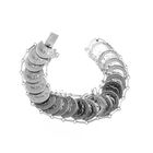 Image 3 of Silver Queen Wilhelmina coin bracelet | 17 cm