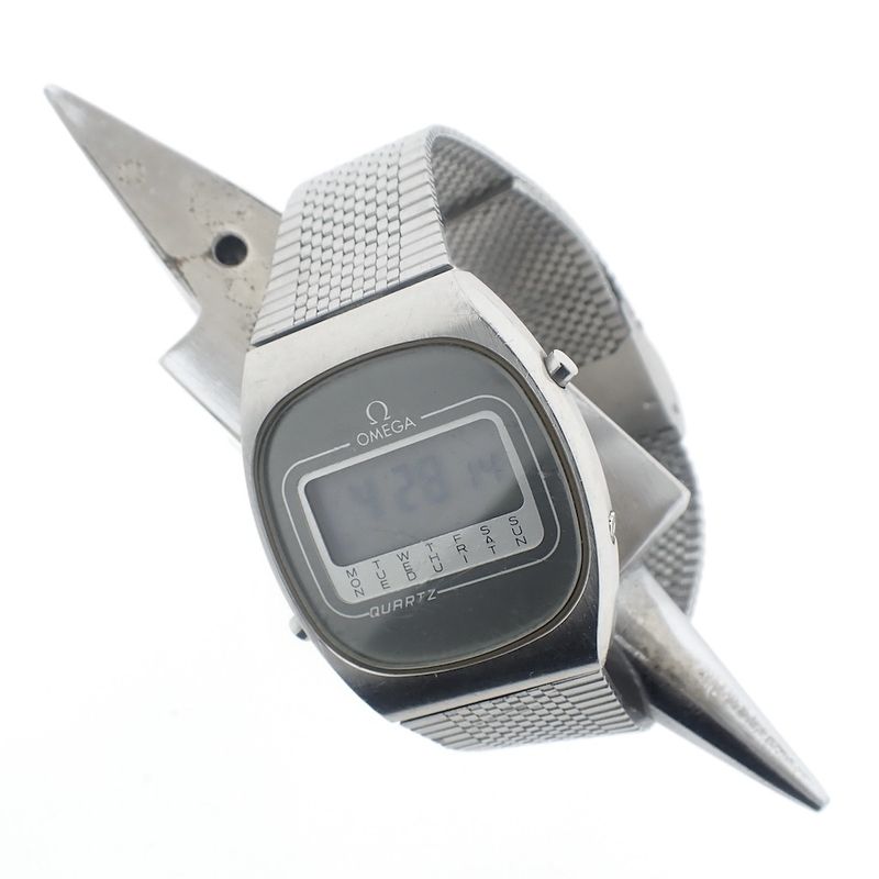 Image 18 of Omega Quartz Digital; Vintage LCD watch