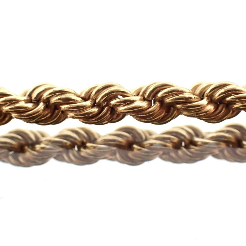 Image 4 of 18K Gold Twisted Bracelet | 19 cm