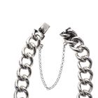 Image 4 of Robust silver gourmet link bracelet