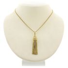 Image 3 of Antique gold pendant with tassels