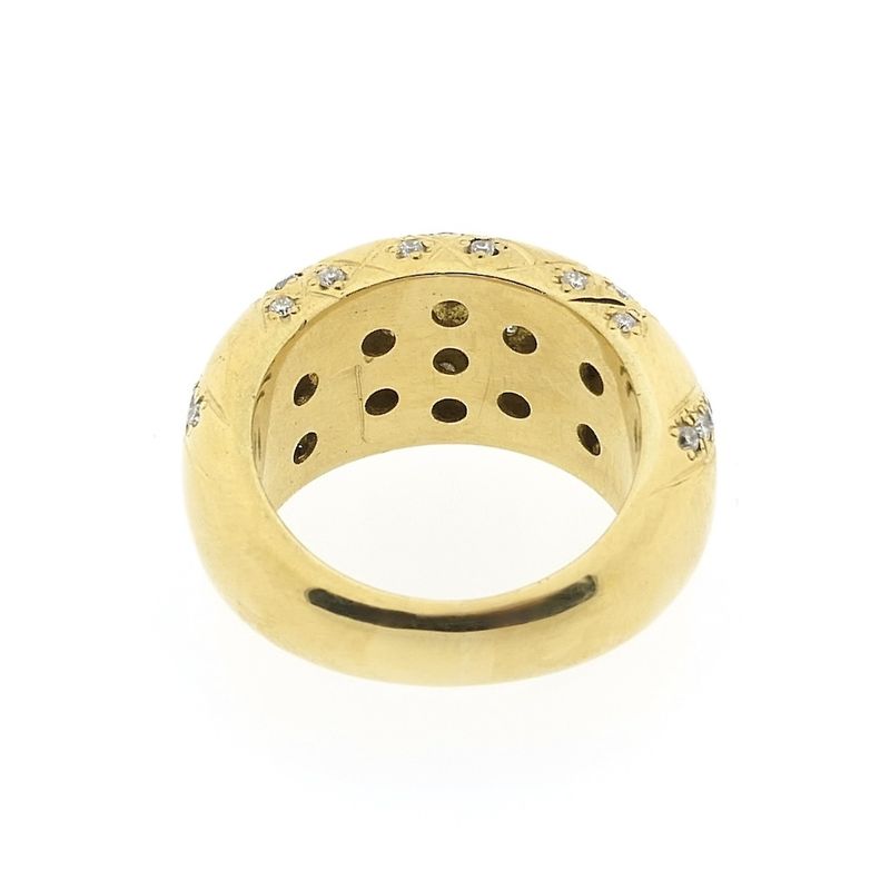 Image 4 of Gold ring with diamonds; 0.60 ct.