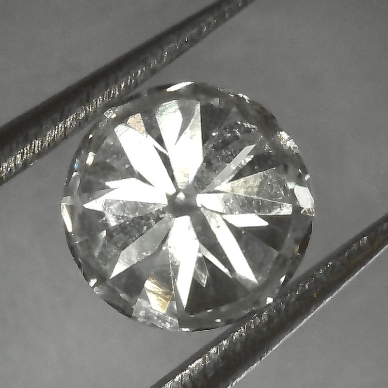Image 5 of 0.41 ct. Brilliant cut diamond G/I1 + HRD Certificate - Natural diamond