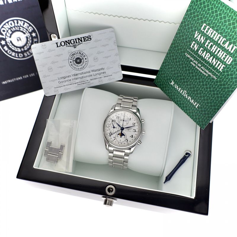 Image 2 of Longines Master Collection Chrono Moonphase L2.673.4.78 Automatic Watch