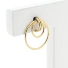 Image 4 of Gold stud earrings | Circles