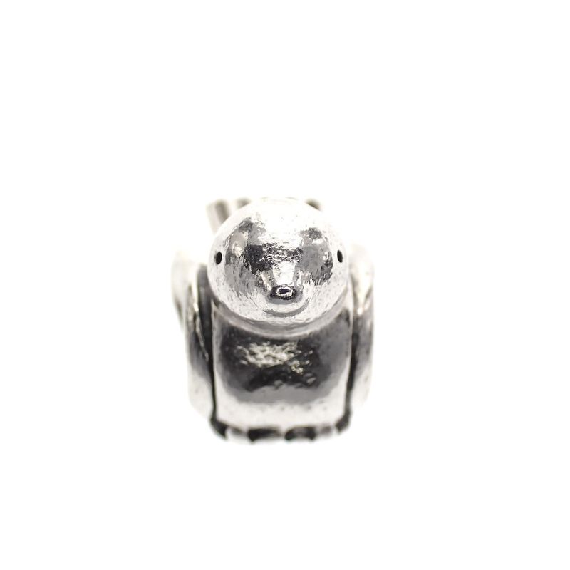Image 4 of Pandora charm; Silver; Little Bird Charm