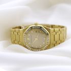 Image 20 of Audemars Piguet Royal Oak 66319BA; 18k gold women's watch with diamonds