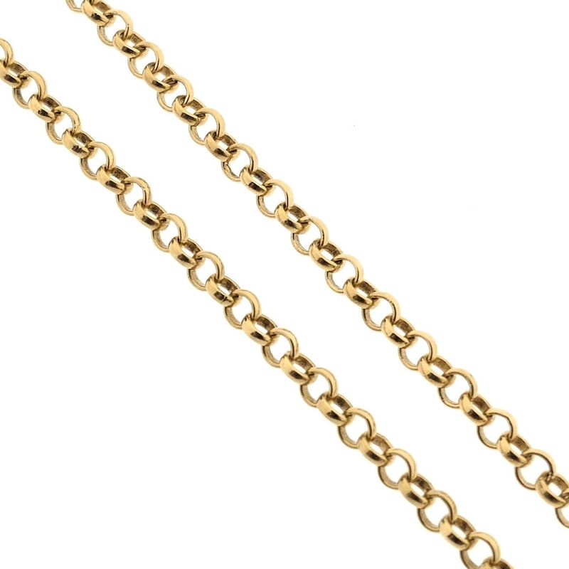 Image 3 of Gold jasseron link chain