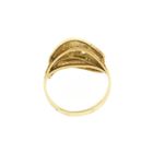 Image 6 of Gold ring with zirconia