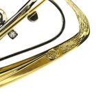 Image 6 of Two-tone gold fantasy brooch with pearl and diamond; 0.03 ct.