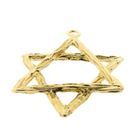 Image 7 of Gold pendant of a Star of David