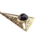 Image 3 of Vintage gold pendant with garnet