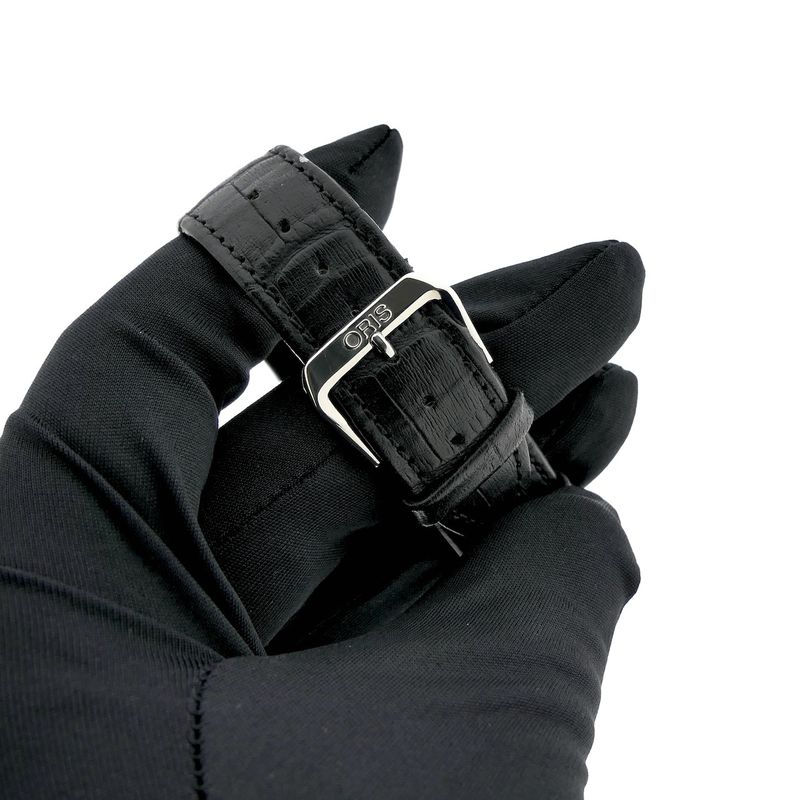 Image 9 of Oris Classic Worldtimer XXL 7513; Automatisch heren horloge met GMT