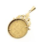 Image 6 of Gold pendant of 10 guilder coin Queen Wilhelmina 1925