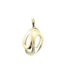 Image 1 of Golden abstract pendant