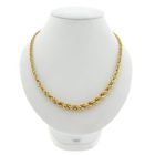 Image 1 of 8 carat twisted link chain