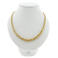 8 carat twisted link chain