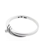 Image 4 of White gold ring with diamond 0.01 ct.