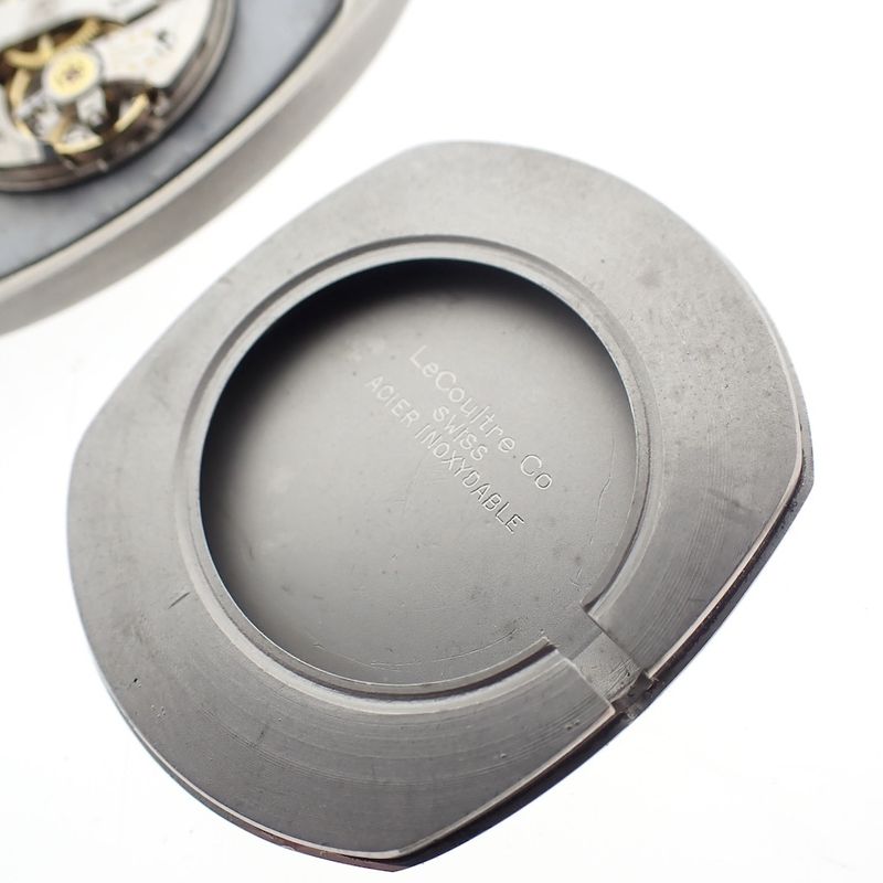 Image 7 of Jaeger LeCoultre Tonneau; Vintage mechanical watch